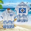 Hamburger SV Individueller Name Einzigartiges Tropisches Muster Aloha-Outfit