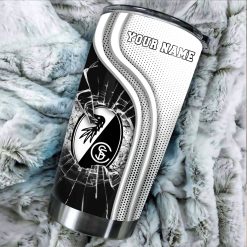 SC Freiburg Individueller Name Geschenk für Fans Tumbler