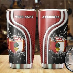 FC Augsburg Individueller Name Geschenk für Fans Tumbler