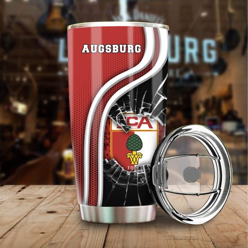 FC Augsburg Individueller Name Geschenk für Fans Tumbler