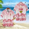 VfB Stuttgart Individueller Name Einzigartiges Tropisches Muster Aloha-Outfit