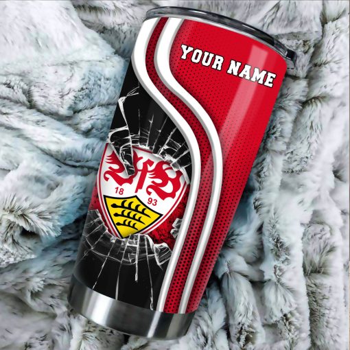 VfB Stuttgart Individueller Name Geschenk für Fans Tumbler