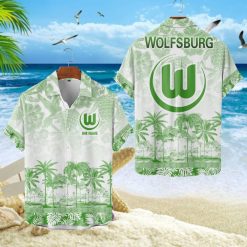 VfL Wolfsburg Individueller Name Einzigartiges Tropisches Muster Aloha-Outfit