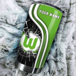 VfL Wolfsburg Individueller Name Geschenk für Fans Tumbler