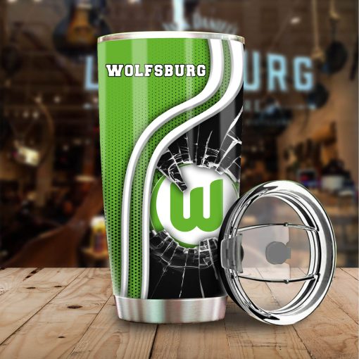 VfL Wolfsburg Individueller Name Geschenk für Fans Tumbler