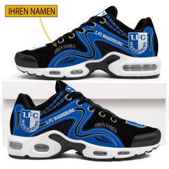 1. FC Magdeburg Individueller Name Sonderausgabe BW Air Max Plus Schuhe