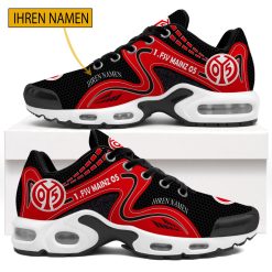 1. FSV Mainz 05 Individueller Name Sonderausgabe BW Air Max Plus Schuhe