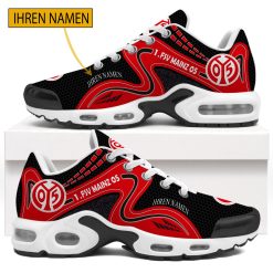 1. FSV Mainz 05 Individueller Name Sonderausgabe BW Air Max Plus Schuhe