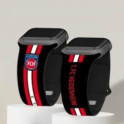 1. FC Heidenheim Neue Version Apple-Watch Silikonarmband