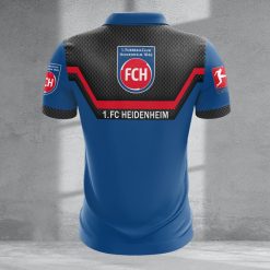 1. FC Heidenheim Individueller Name Neue Version Reißverschluss Poloshirt