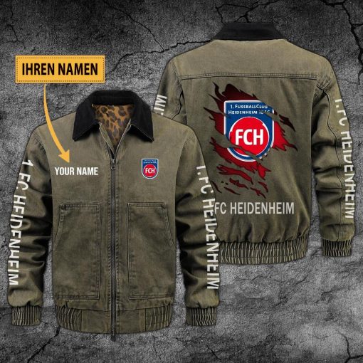 1. FC Heidenheim Individueller Name Neues Design Zip-Jacke 1. FC Heidenheim Individueller Name Neues Design Zip-Jacke