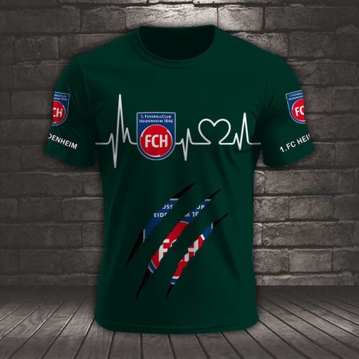 1. FC Heidenheim Neues Design T-Shirt 1. FC Heidenheim Neues Design T-Shirt