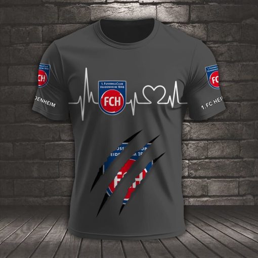 1. FC Heidenheim Neues Design T-Shirt 1. FC Heidenheim Neues Design T-Shirt