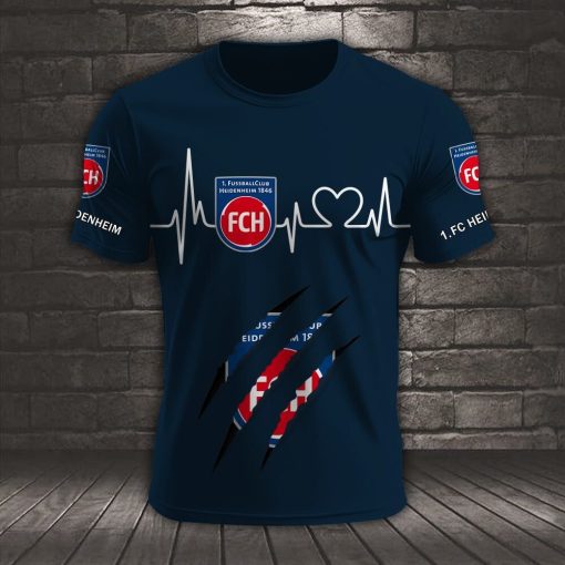 1. FC Heidenheim Neues Design T-Shirt 1. FC Heidenheim Neues Design T-Shirt