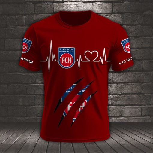 1. FC Heidenheim Neues Design T-Shirt 1. FC Heidenheim Neues Design T-Shirt