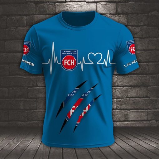 1. FC Heidenheim Neues Design T-Shirt 1. FC Heidenheim Neues Design T-Shirt