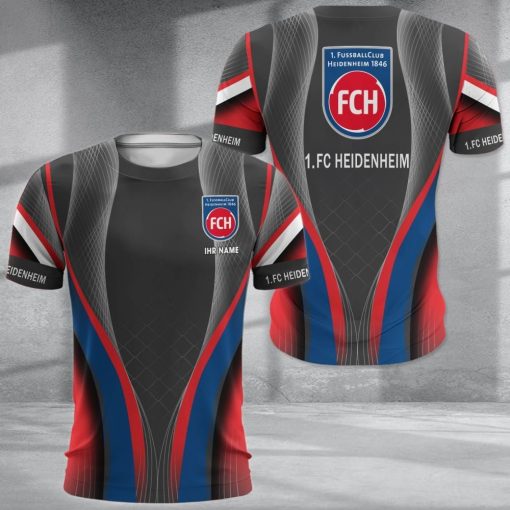 1. FC Heidenheim Individueller Name Neue Version Outfit für den Alltag 1. FC Heidenheim Individueller Name Neue Version Outfit für den Alltag