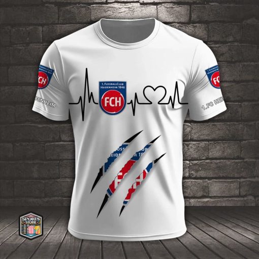 1. FC Heidenheim Neues Design T-Shirt 1. FC Heidenheim Neues Design T-Shirt