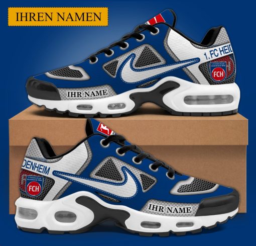 1. FC Heidenheim Individueller Name Neues Design BW Air Max Plus Schuhe 1. FC Heidenheim Individueller Name Neues Design BW Air Max Plus Schuhe