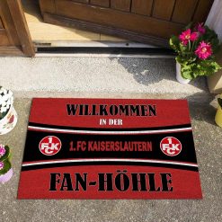 1. FC Kaiserslautern Neue Version Fußmatte aus Gummi