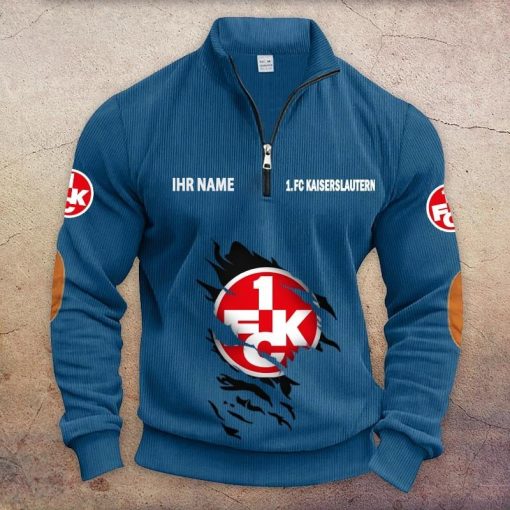 1. FC Kaiserslautern Individueller Name Neue Version Halbzip-Pullover 1. FC Kaiserslautern Individueller Name Neue Version Halbzip-Pullover