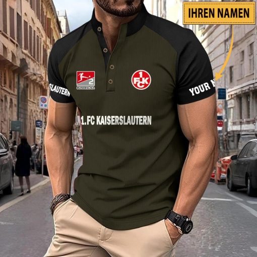 1. FC Kaiserslautern Individueller Name Neues Design Sport-Poloshirt 1. FC Kaiserslautern Individueller Name Neues Design Sport-Poloshirt