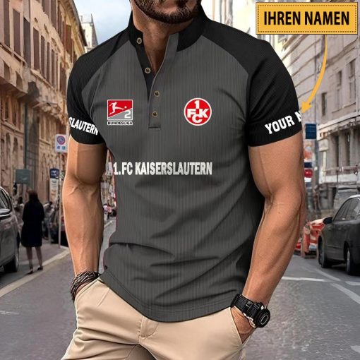 1. FC Kaiserslautern Individueller Name Neues Design Sport-Poloshirt 1. FC Kaiserslautern Individueller Name Neues Design Sport-Poloshirt