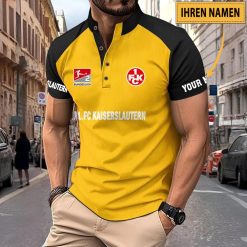 1. FC Kaiserslautern Individueller Name Neues Design Sport-Poloshirt