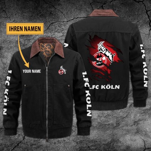 1. FC Köln Individueller Name Neues Design Zip-Jacke 1. FC Köln Individueller Name Neues Design Zip-Jacke