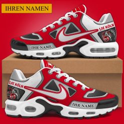 1. FC Köln Individueller Name Neues Design BW Air Max Plus Schuhe