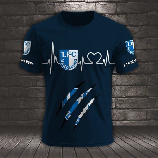 1. FC Magdeburg Neues Design T-Shirt 1. FC Magdeburg Neues Design T-Shirt