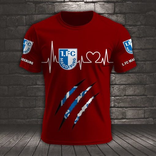 1. FC Magdeburg Neues Design T-Shirt 1. FC Magdeburg Neues Design T-Shirt