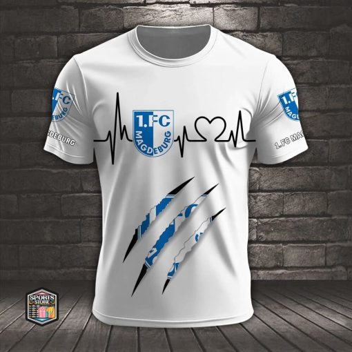1. FC Magdeburg Neues Design T-Shirt 1. FC Magdeburg Neues Design T-Shirt