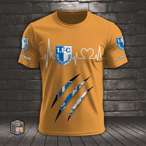 1. FC Magdeburg Neues Design T-Shirt 1. FC Magdeburg Neues Design T-Shirt