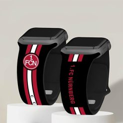 1. FC Nürnberg Neue Version Apple-Watch Silikonarmband
