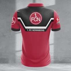 1. FC Nürnberg Individueller Name Neue Version Reißverschluss Poloshirt