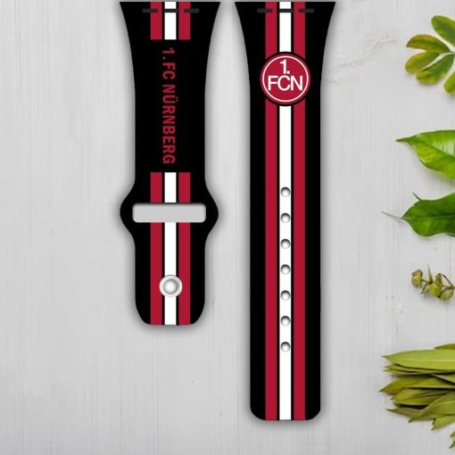 1. FC Nürnberg Neue Version Apple-Watch Silikonarmband 1. FC Nürnberg Neue Version Apple-Watch Silikonarmband