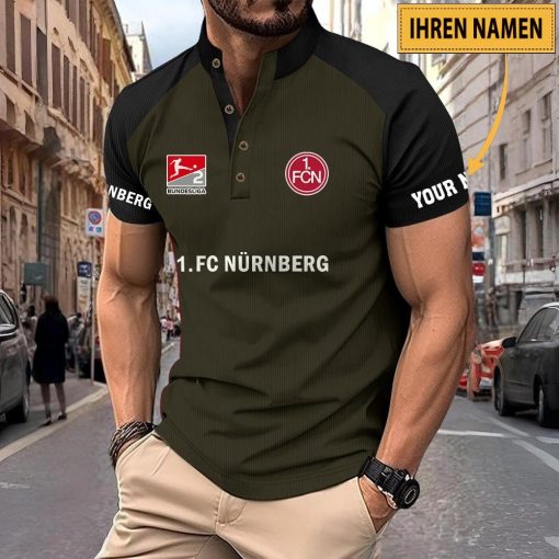 1. FC Nürnberg Individueller Name Neues Design Sport-Poloshirt 1. FC Nürnberg Individueller Name Neues Design Sport-Poloshirt