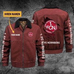 1. FC Nürnberg Individueller Name Neues Design Zip-Jacke