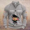 1. FC Union Berlin Individueller Name Neue Version Halbzip-Pullover