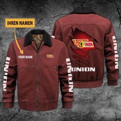1. FC Union Berlin Individueller Name Neues Design Zip-Jacke