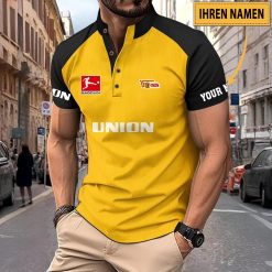 1. FC Union Berlin Individueller Name Neues Design Sport-Poloshirt