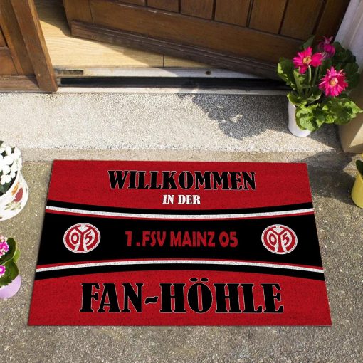 1. FSV Mainz 05 Neue Version Fußmatte aus Gummi