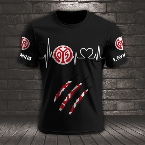 1. FSV Mainz 05 Neues Design T-Shirt 1. FSV Mainz 05 Neues Design T-Shirt
