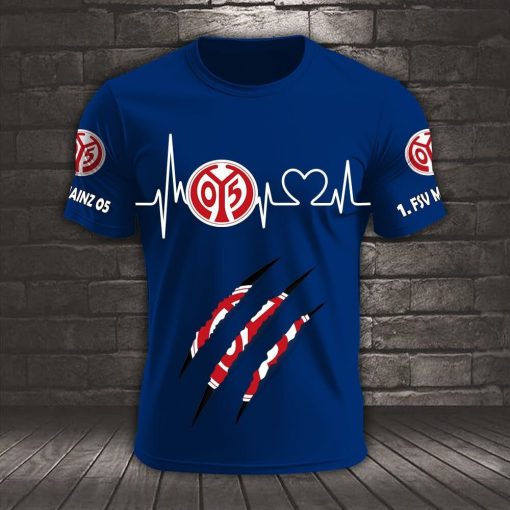 1. FSV Mainz 05 Neues Design T-Shirt 1. FSV Mainz 05 Neues Design T-Shirt