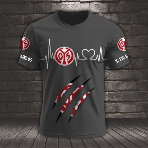 1. FSV Mainz 05 Neues Design T-Shirt 1. FSV Mainz 05 Neues Design T-Shirt