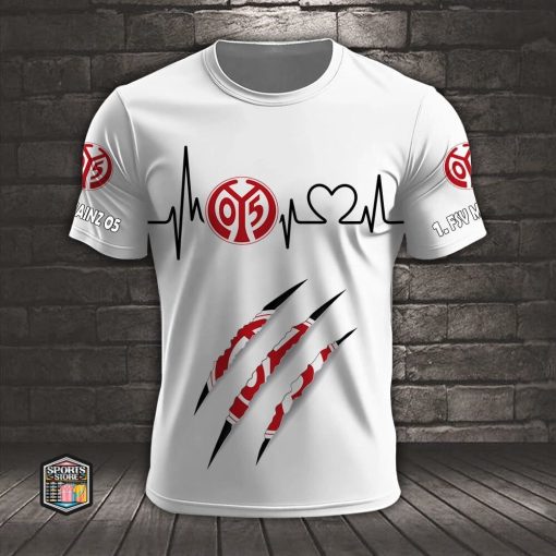 1. FSV Mainz 05 Neues Design T-Shirt 1. FSV Mainz 05 Neues Design T-Shirt