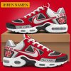 1. FSV Mainz 05 Individueller Name Neues Design BW Air Max Plus Schuhe