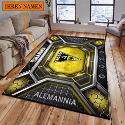 Alemannia Aachen Individueller Name Neues Design Bodenteppich
