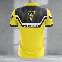 Alemannia Aachen Individueller Name Neue Version Reißverschluss Poloshirt